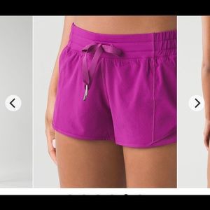 Lululemon Hotty Hot Short, Deep Fuschia